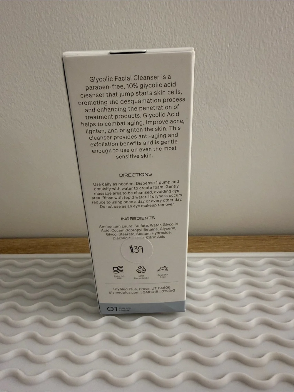 Glymed plus glycolic facial